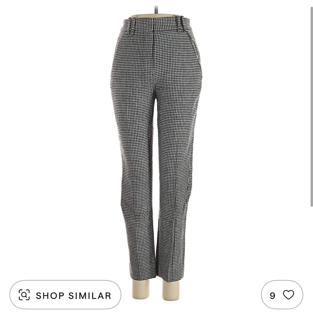 The Kooples Houndstooth Straight Leg Pants